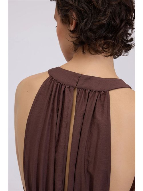 Long dress with embroidery ERMANNO FIRENZE | D48EQ058ES7MFB2400725